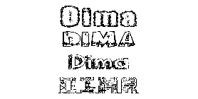 Coloriage Dima