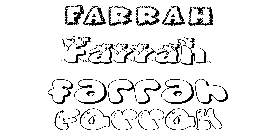 Coloriage Farrah