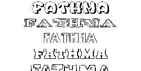 Coloriage Fathma