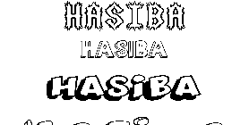 Coloriage Hasiba