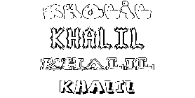 Coloriage Khalil