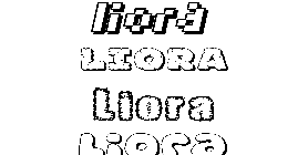 Coloriage Liora