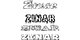 Coloriage Zinar