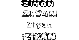 Coloriage Ziyan