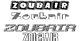 Coloriage Zoubair